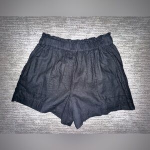 Abercrombie & Fitch High Waist Black Shorts